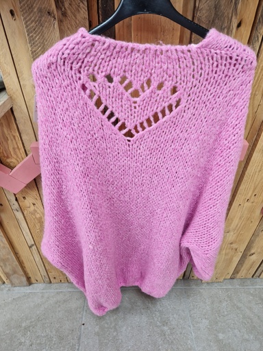 Gilet cupidon fuchsia