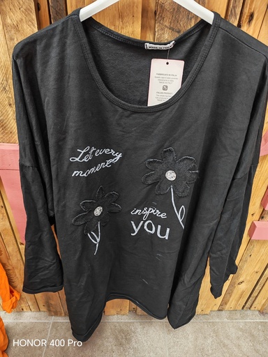 Pull "Inspire You" Noir