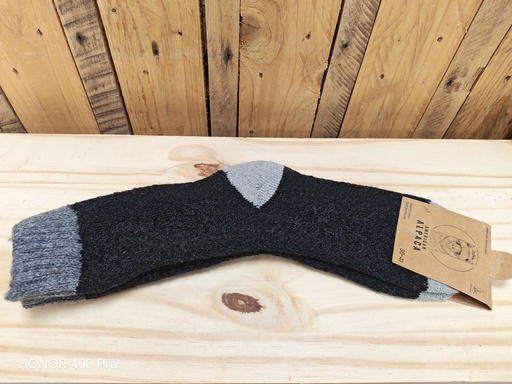 Chaussettes Alpaga Bordure 36/41 - Noir