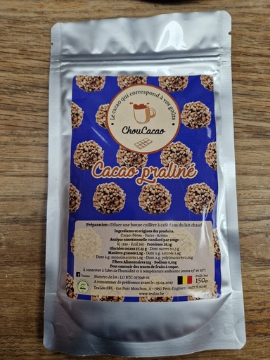 Cacao -  Praliné 150 gr