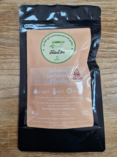 Infusion Les bêtises d'Eulalie 70gr
