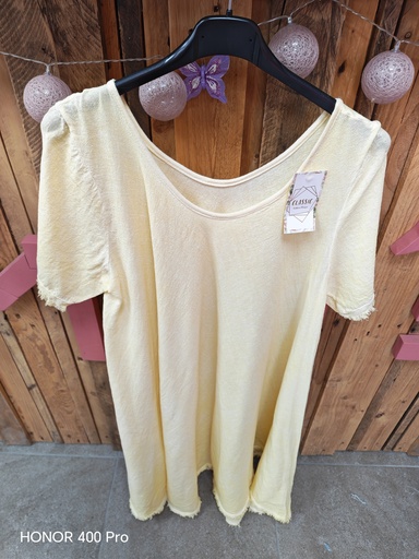 Robe magique "Dalhia" jaune