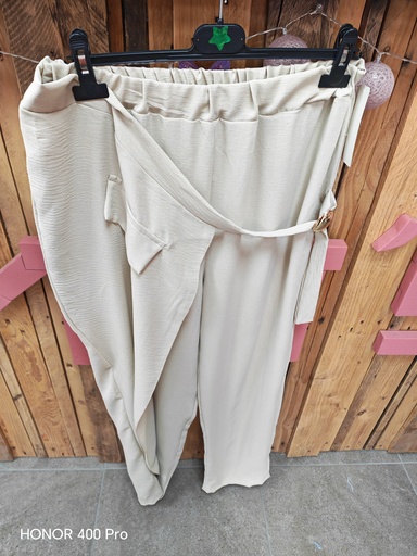 Pantalon "Hortense" Beige