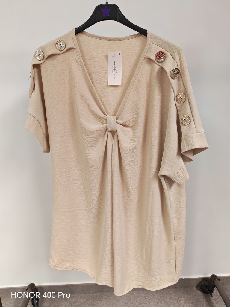 Blouse "Rosalie" Beige