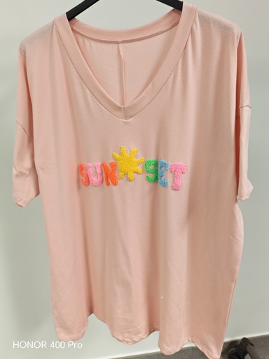T-shirt Sunset Rose