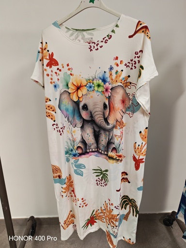 Robe de nuit Elephant (42-52) 