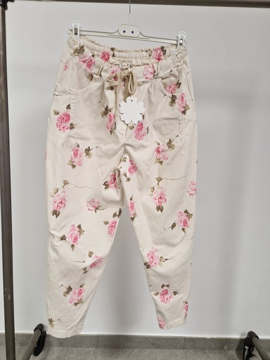 Pantalon "Rosa" écru
