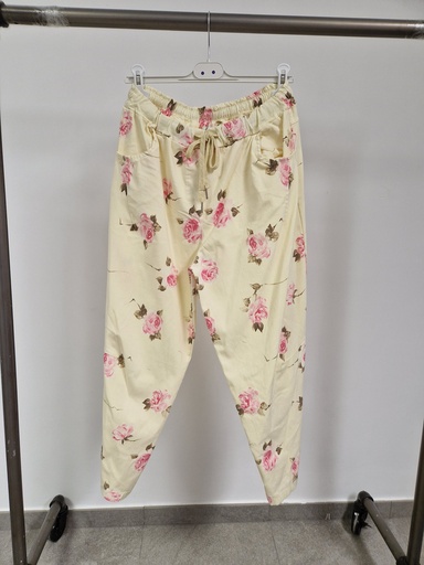 Pantalon "Rosa" jaune