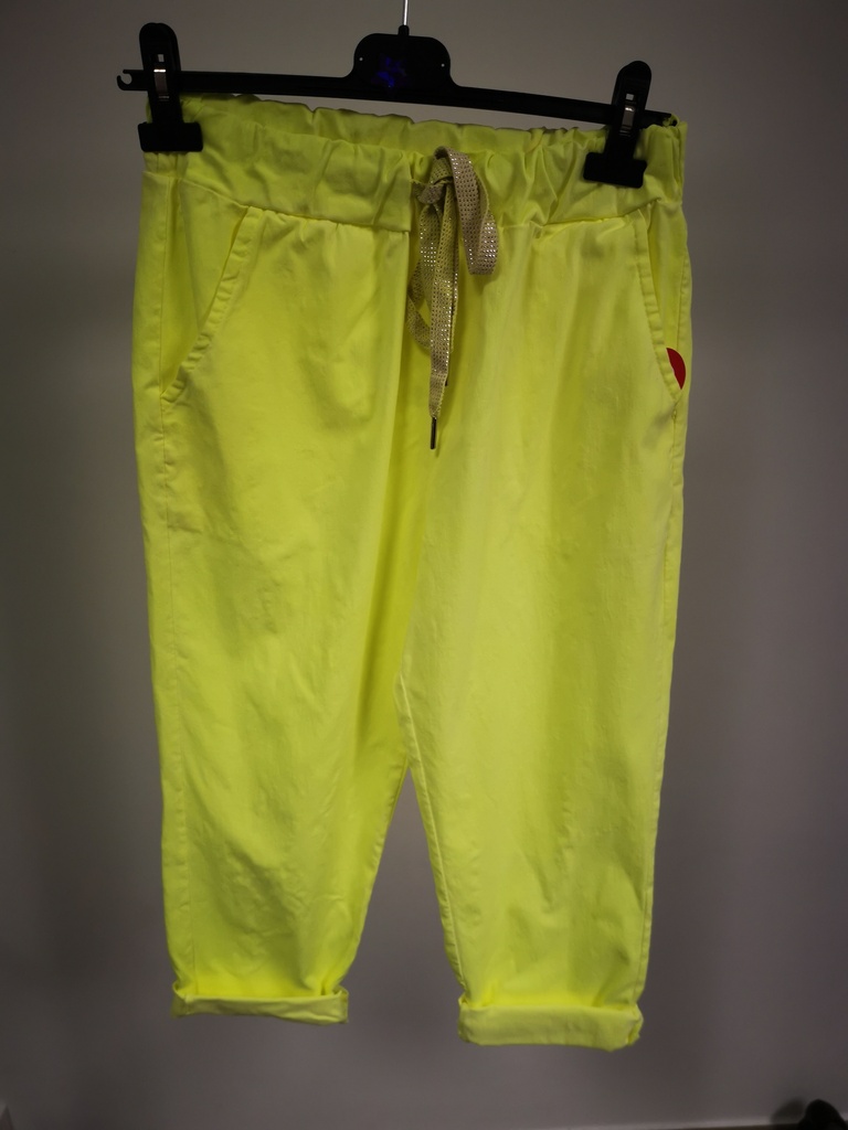 Pantacourt "Magique" Jaune fluo