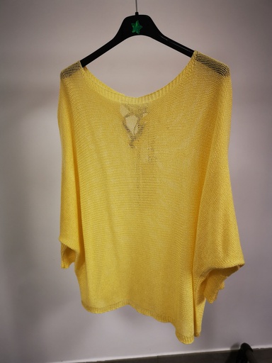 Pull léger "Izzy" Jaune Pâle
