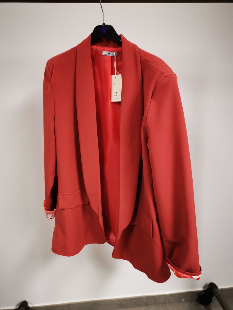 Blazer T1 doublures manches fleuries Peperosa