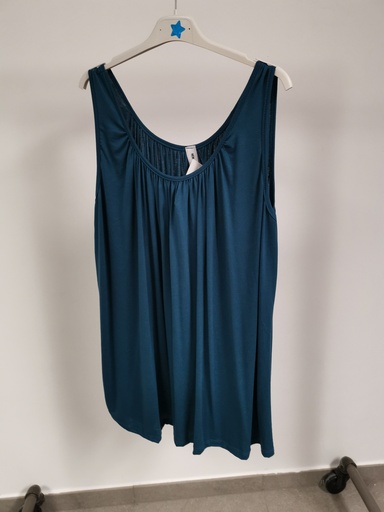 Tank top Mélanie GT bleu canard