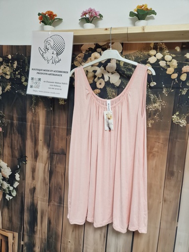 Tank top Mélanie GT rose pâle