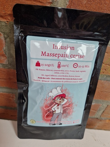 Infusion Massepain-cerise 70gr 
