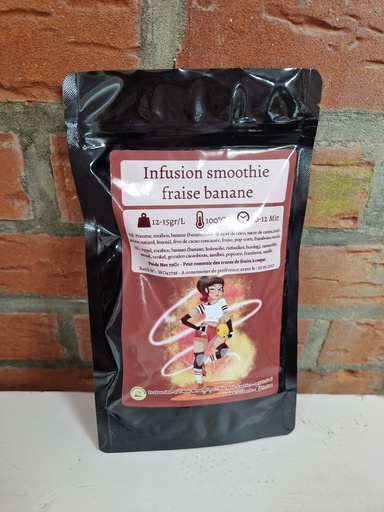 Infusion smoothie Fraise- Banane 70gr 