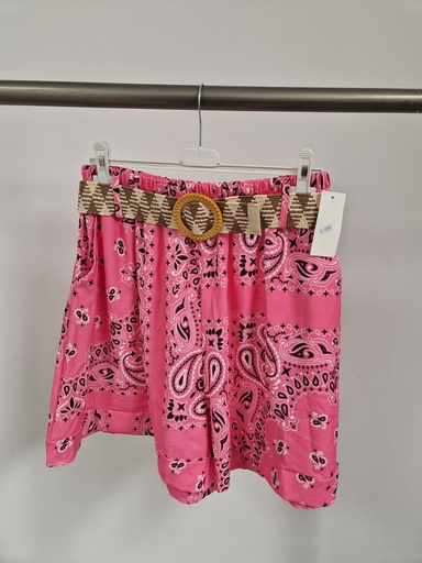 Short bandana fuchsia