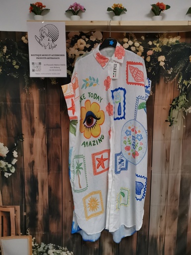 Robe chemise Frida Ouistiti
