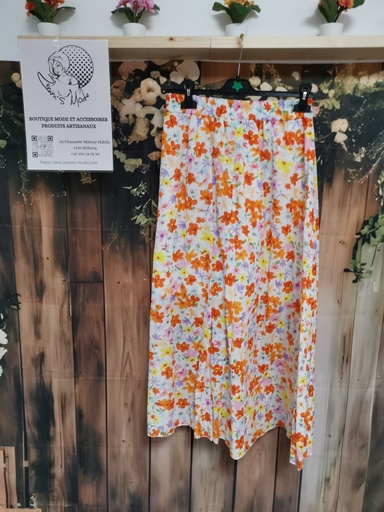 Jupe longue Liberty multicolore