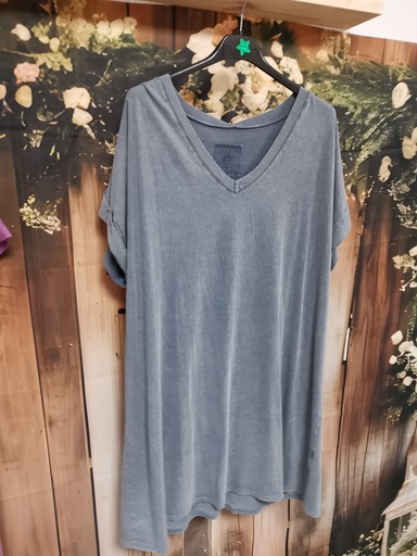 Robe t-shirt bleue