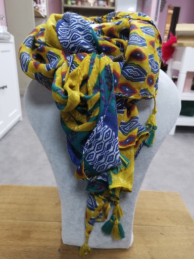 foulard patchwork