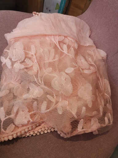 foulards  fleuris crochet